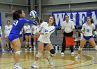 VB vs UMass Boston  Wheaton Women’s Volleyball vs UMass Boston. - Photo by Keith Nordstrom